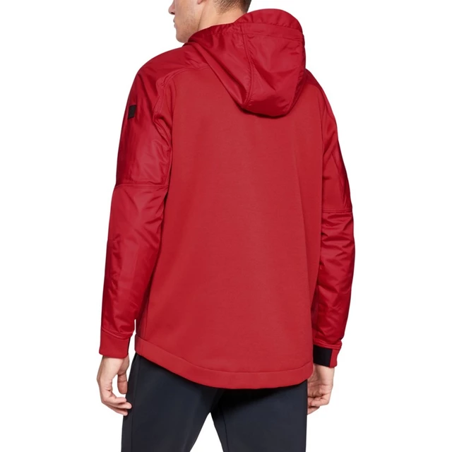 Pánska mikina Under Armour Unstoppable Coldgear Swacket - Red /  / Radio Red