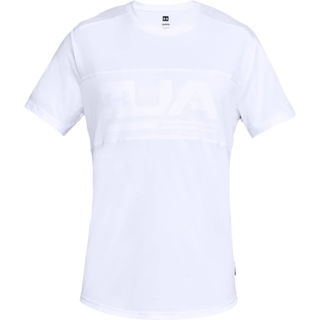 Pánske tričko Under Armour Unstoppable Graphic Mesh SS T - M - White /  / White