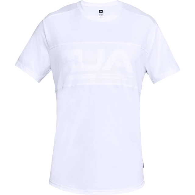 Pánske tričko Under Armour Unstoppable Graphic Mesh SS T - L - White /  / White