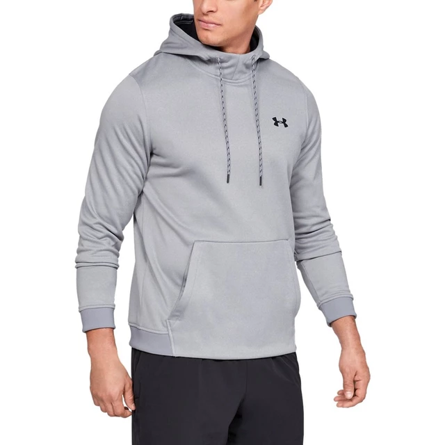 Men’s Hoodie Under Armour Fleece PO - Steel Light Heather/Black