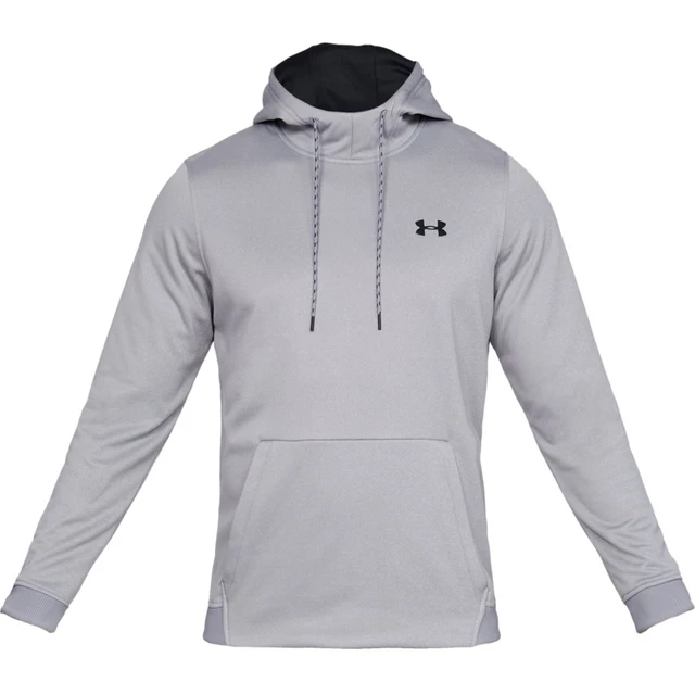 Pánská mikina Under Armour Fleece PO Hoodie - Steel Light Heather/Black