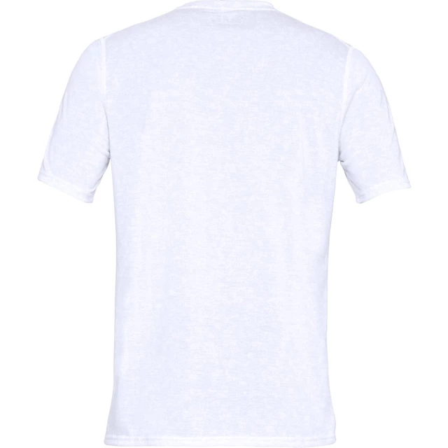 Men’s T-Shirt Under Armour Siro Print SS FTD - White/Elemental