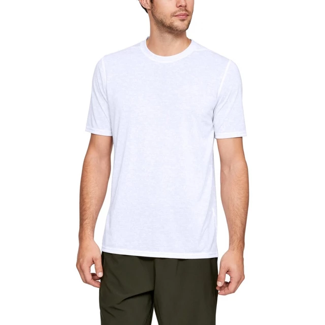 Men’s T-Shirt Under Armour Siro Print SS FTD - White/Elemental