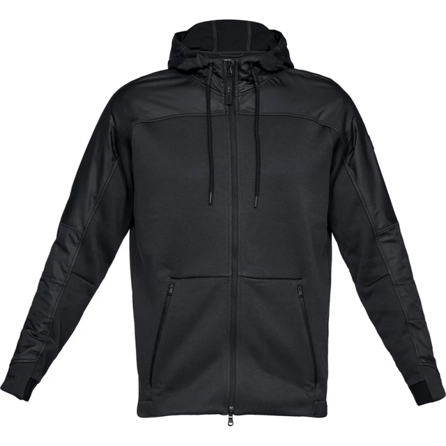 Pánska mikina Under Armour Unstoppable Coldgear Swacket - Steel /  / Steel - Black/Black