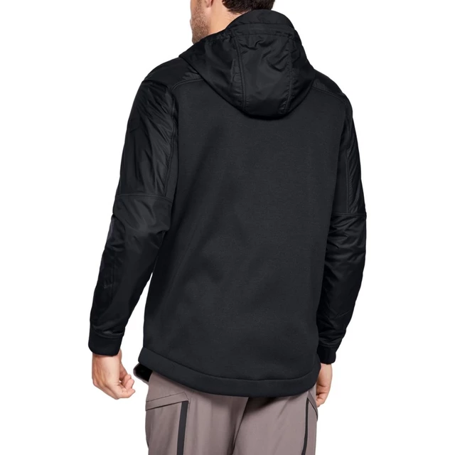 Pánská mikina Under Armour Unstoppable Coldgear Swacket - Black/Black