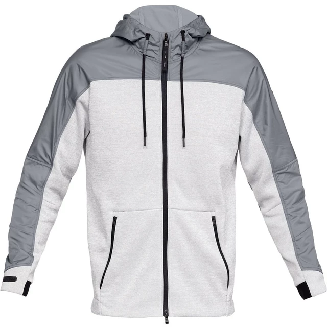 Pánska mikina Under Armour Unstoppable Coldgear Swacket - M - Steel /  / Steel