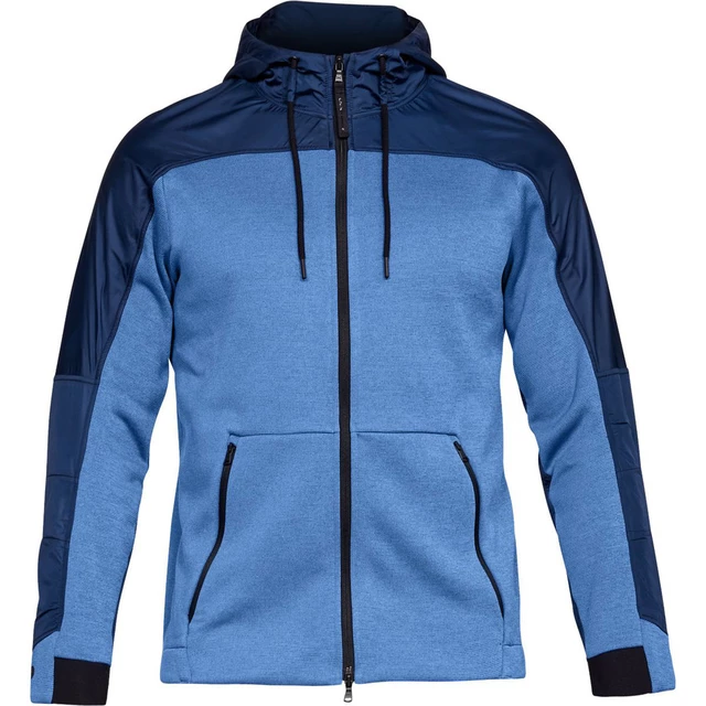 Pánska mikina Under Armour Unstoppable Coldgear Swacket - M - Royal/Academy