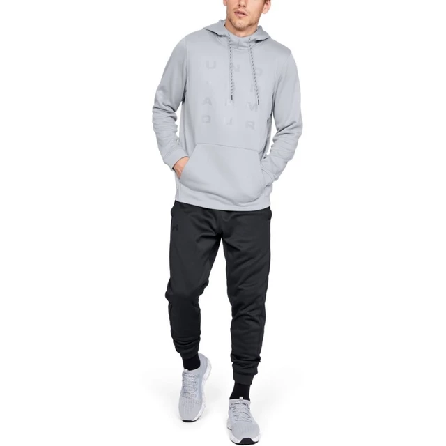 Men’s Hoodie Under Armour Armour Fleece Tempo PO - Overcast Gray/Overcast Gray