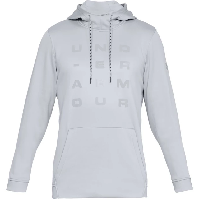 Men’s Hoodie Under Armour Armour Fleece Tempo PO - Overcast Gray/Overcast Gray