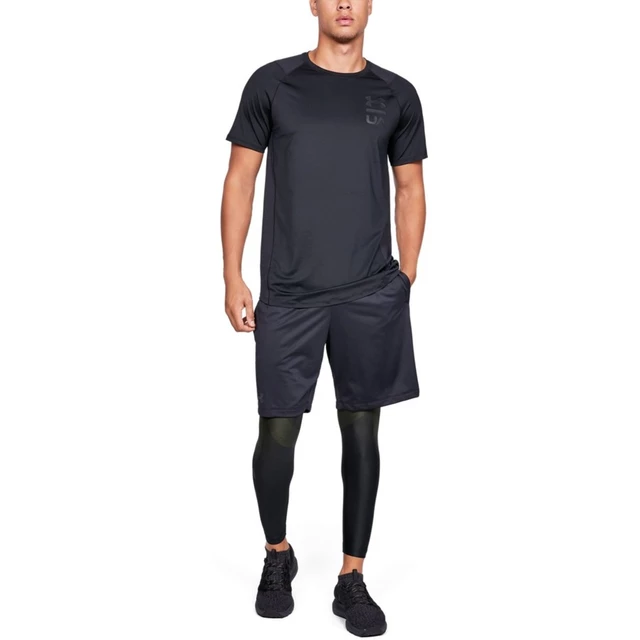 Pánské kompresní legíny Under Armour HG Armour 2.0 Legging Grphc - Artillery Green/Black