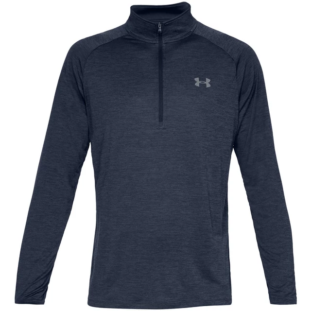 Pánske tričko Under Armour Tech 2.0 1/2 Zip - Academy/Steel