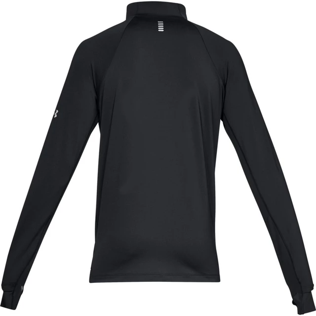 Men’s Running Jacket Under Armour CG Reactor Half Zip v2 - Black/Black/Reflective