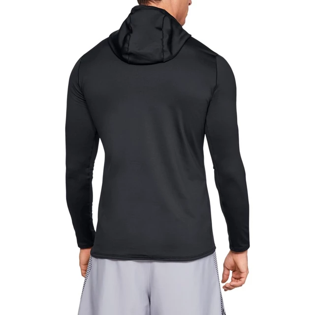 Pánske tričko Under Armour Fitted CG Hoodie - Black /  / Charcoal