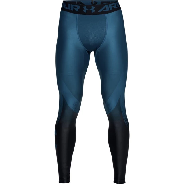 Pánske kompresné legíny Under Armour HG Armour 2.0 Legging Grphc - Artillery Green/Black