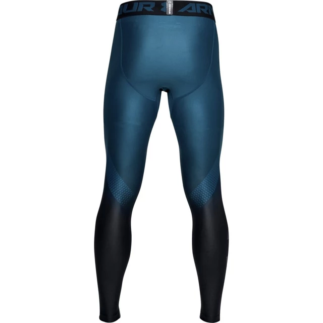 Pánske kompresné legíny Under Armour HG Armour 2.0 Legging Grphc - Charcoal /  / Black