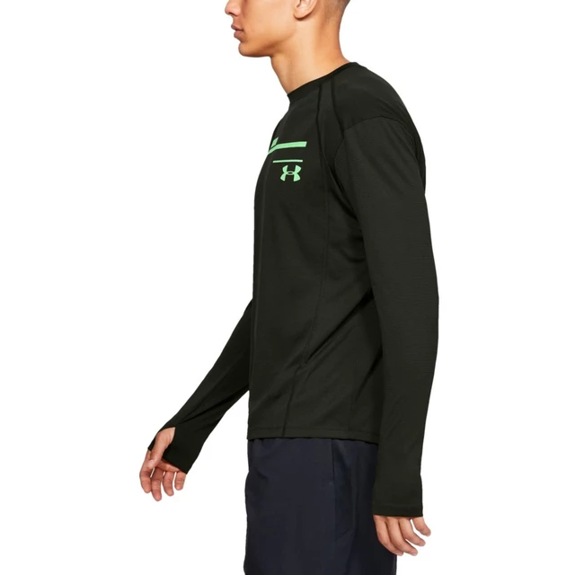 Pánske bežecké tričko Under Armour Simple Run Graphic Longsleeve - S