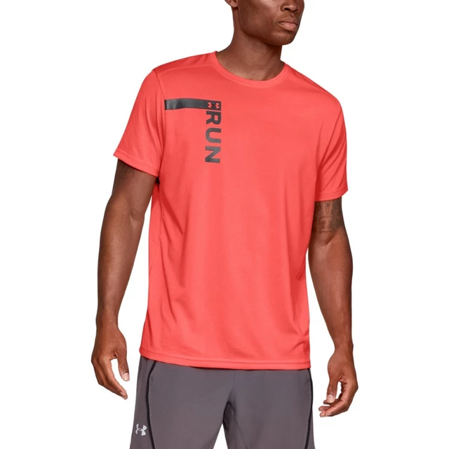 Pánske bežecké tričko Under Armour Run Tall Graphic SS - L