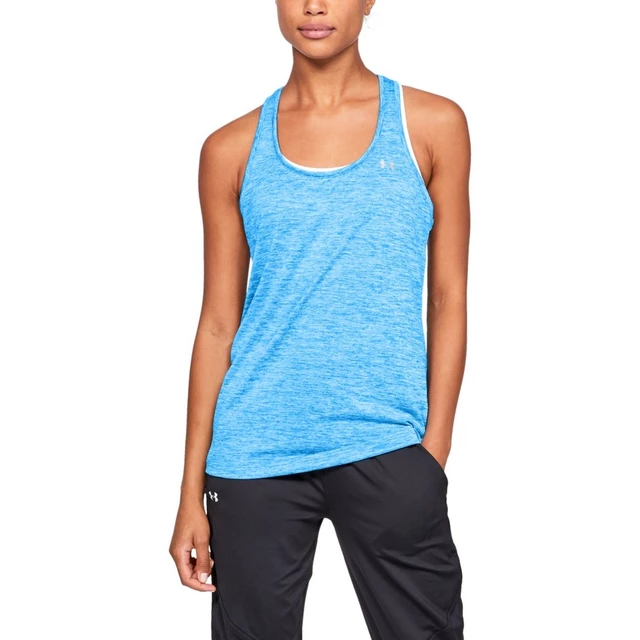 Dámske tielko Under Armour Tech Tank - Twist - Grey