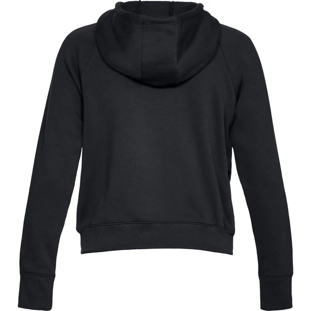 Women’s Hoodie Under Armour Cottom Fleece WM FZ - Black/White/White