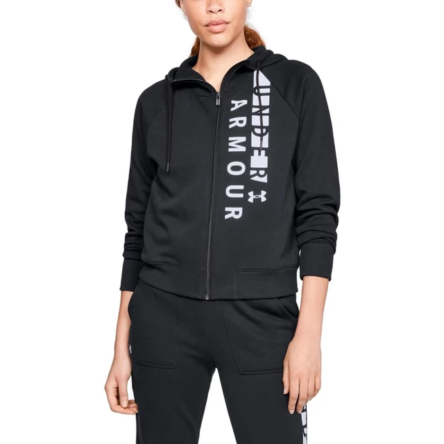 Dámska mikina Under Armour Cotton Fleece WM FZ - S