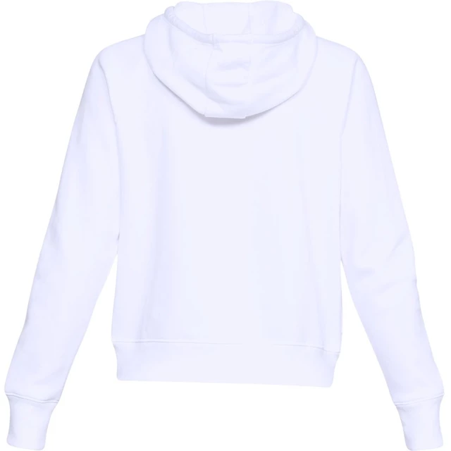 Dámska mikina Under Armour Cotton Fleece WM FZ - BLACK / WHITE / WHITE