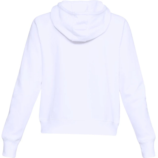 Women’s Hoodie Under Armour Cottom Fleece WM FZ - Steel Light Heather/White/White