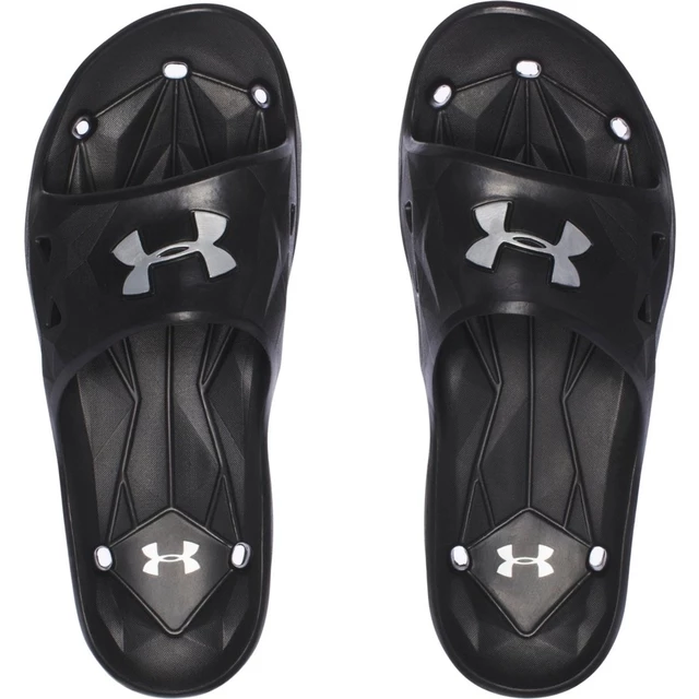 Pánské šľapky Under Armour M Locker III SL - Black