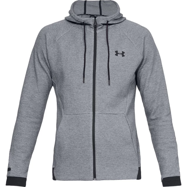 Pánská mikina Under Armour Unstoppable 2X Knit FZ - Steel