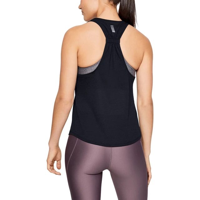 Women’s Running Tank Top Under Armour Streaker 2.0 Racer - Black