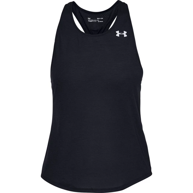 Dámske bežecké tielko Under Armour Streaker 2.0 Racer Tank - M - Black