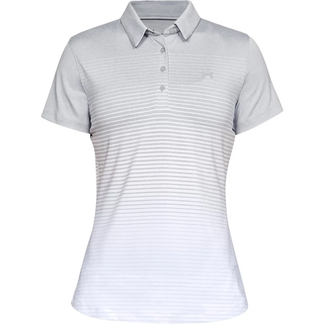 Dámske tričko Under Armour Zinger Short Sleeve Novelty Polo - Academy - Mod Gray