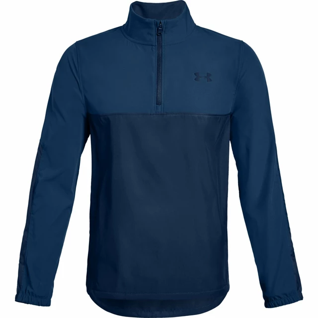 Chlapecká mikina Under Armour Windstrike 1/2 Zip - Petrol Blue - Petrol Blue