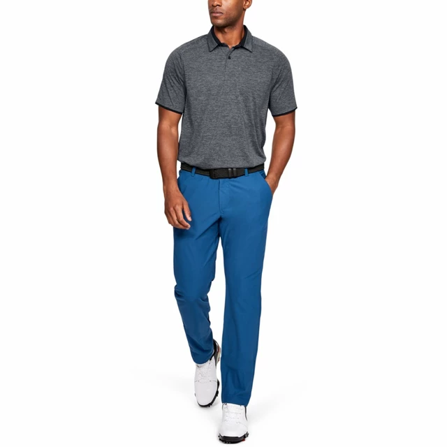 Men’s Polo Shirt Under Armour Tour Tips - Petrol Blue