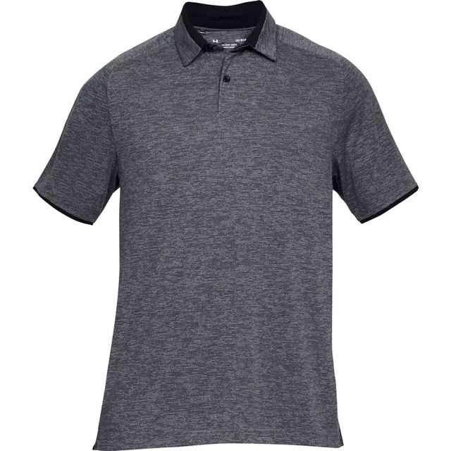 Men’s Polo Shirt Under Armour Tour Tips - Petrol Blue - Black