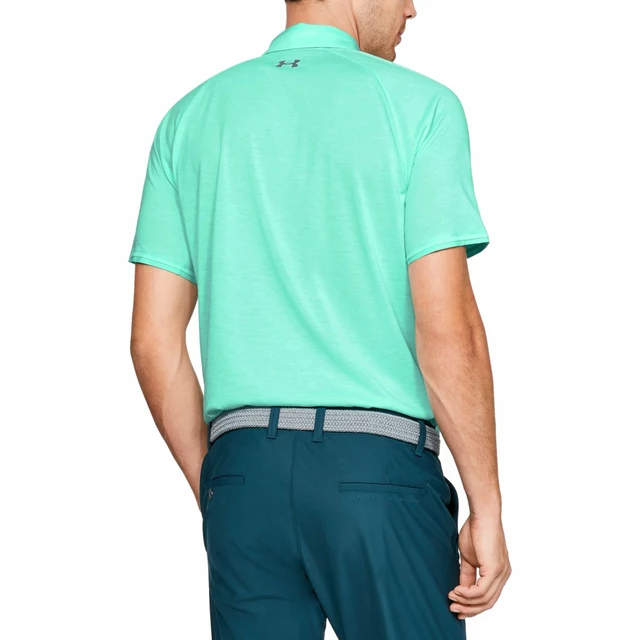 Men’s Polo Shirt Under Armour Tour Tips - Petrol Blue