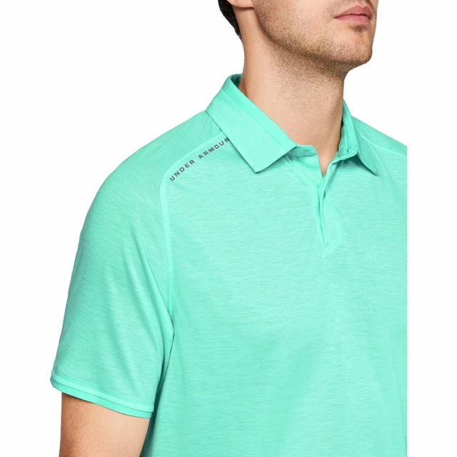 Men’s Polo Shirt Under Armour Tour Tips - Neo Turquoise