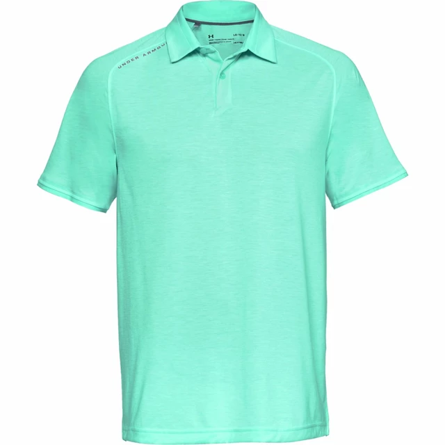 Men’s Polo Shirt Under Armour Tour Tips - Tempest - Neo Turquoise