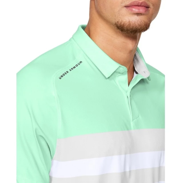 Pánske tričko Under Armour Iso-Chill Block Polo - Academy