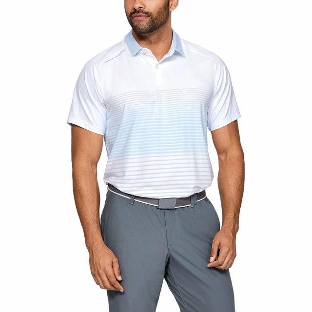 Pánske tričko Under Armour Iso-Chill Power Play Polo - Mod Gray