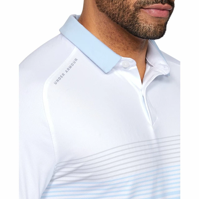 Pánske tričko Under Armour Iso-Chill Power Play Polo - Mod Gray