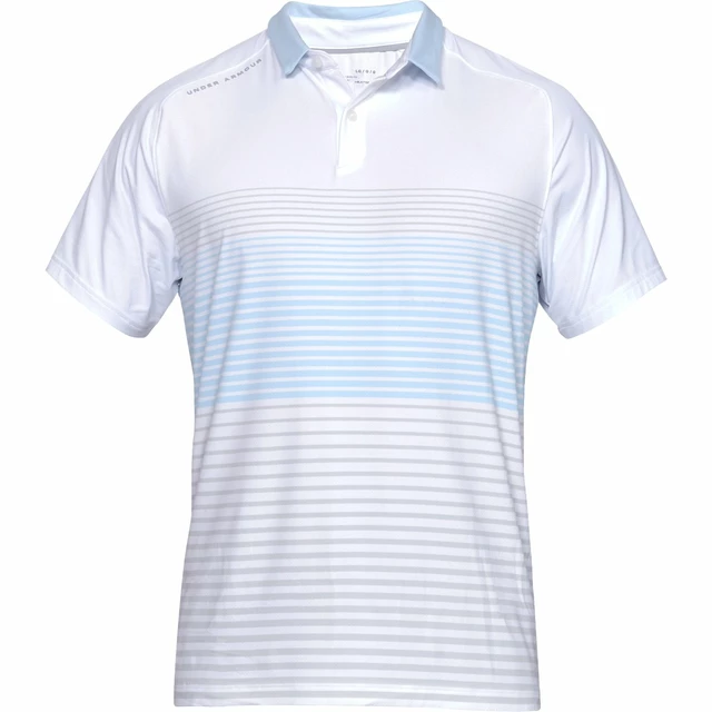 Pánske tričko Under Armour Iso-Chill Power Play Polo - M - White