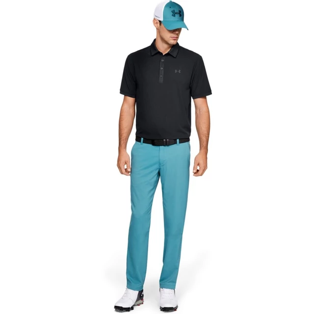Pánské triko Under Armour Playoff Vented Polo - Black