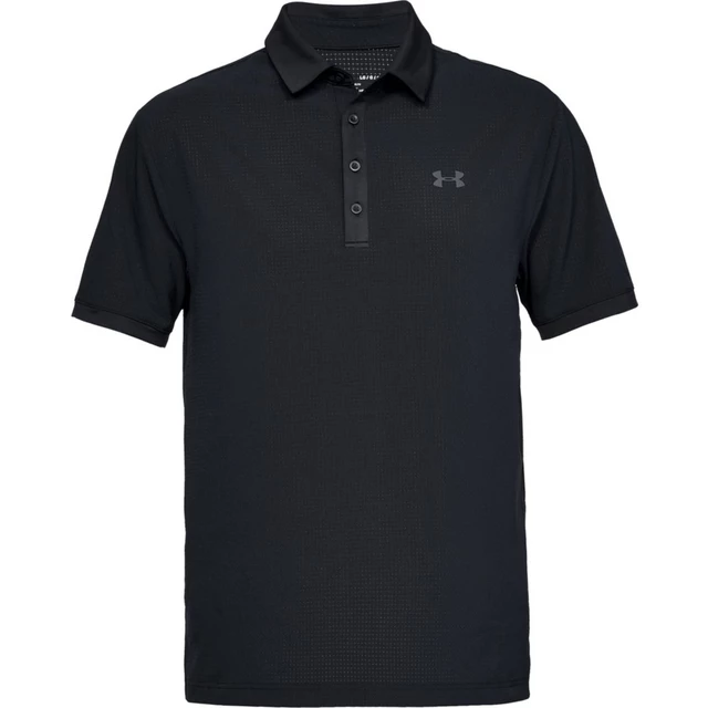 Pánske tričko Under Armour Playoff Vented Polo - Black - Black