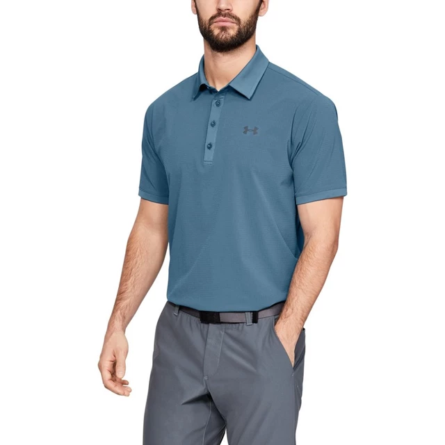 Pánské triko Under Armour Playoff Vented Polo - Black