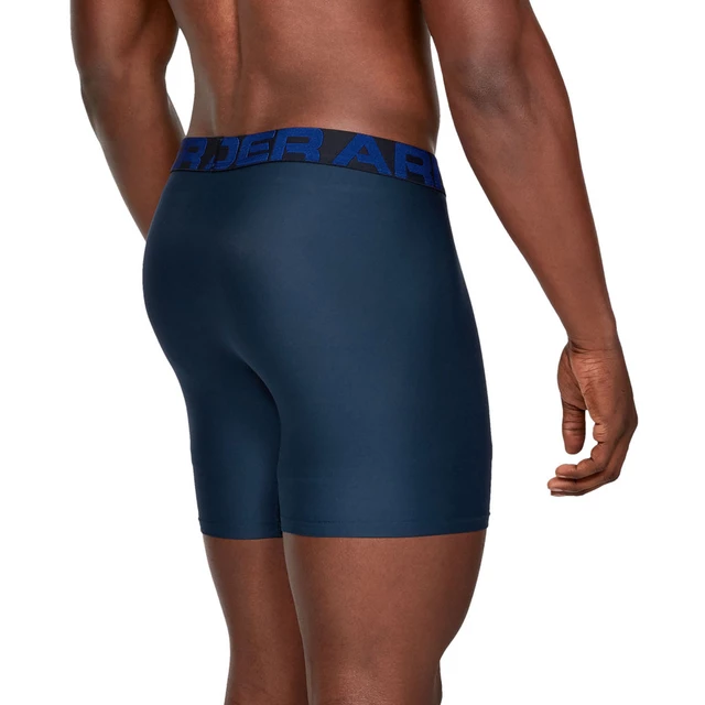 Pánské boxerky Under Armour Tech 6in 2 Pack - Royal