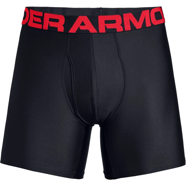Pánske boxerky Under Armour Tech 6in 2 Pack - Black