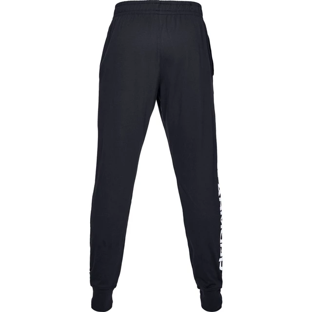 Pánske tepláky Under Armour Sportstyle Cotton Graphic Jogger - Black