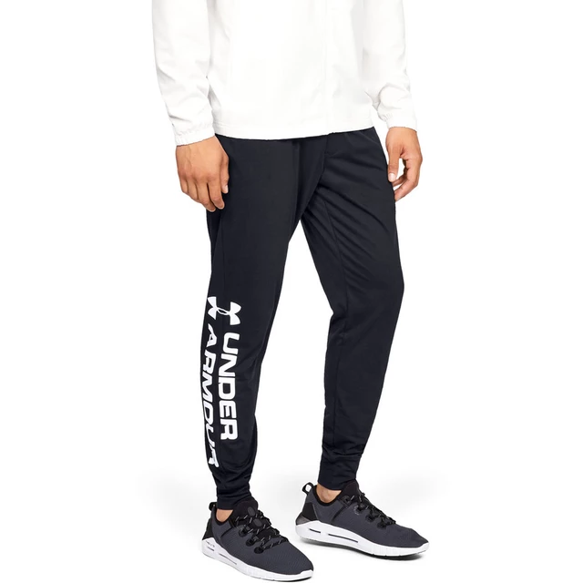 Pánske tepláky Under Armour Sportstyle Cotton Graphic Jogger - Black