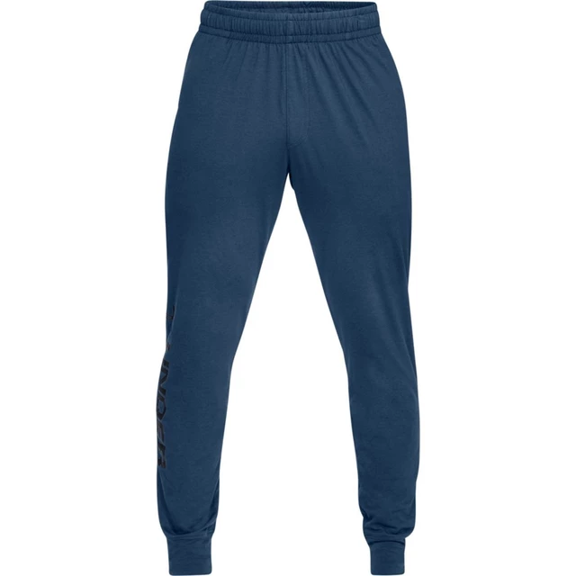 Pánske tepláky Under Armour Sportstyle Cotton Graphic Jogger - Black