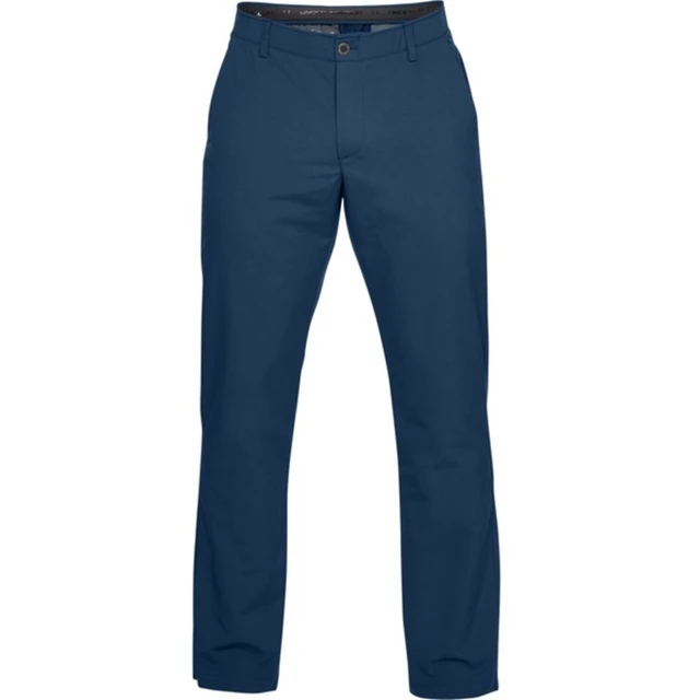 Pánské golfové kalhoty Under Armour EU Performance Taper Pant - Khaki Base - Petrol Blue